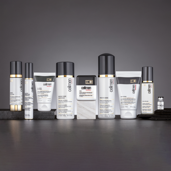 Skin regimens tailored to the needs of men