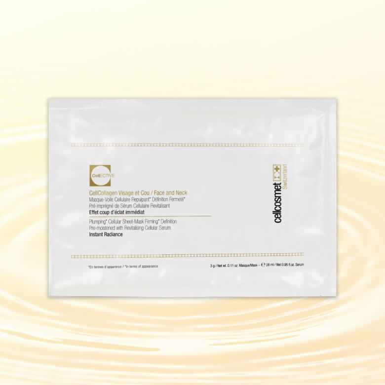 FREE CELLCOLLAGEN FACE & NECK MASK
