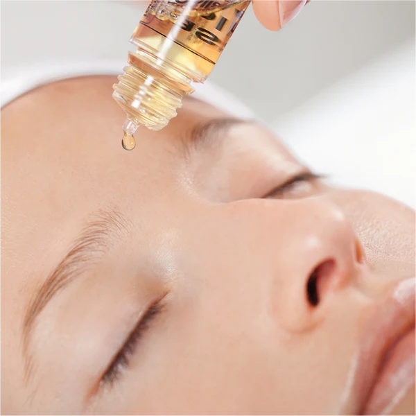 woman getting spa treatment