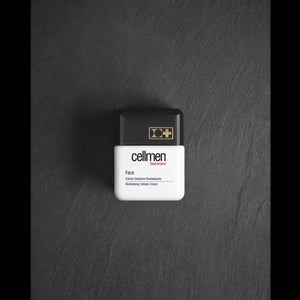 Cellmen Face on stone countertop