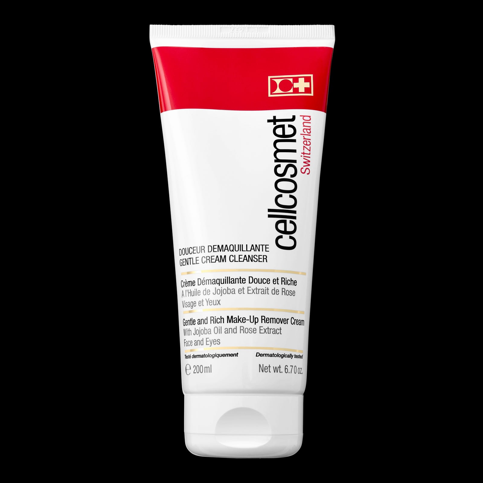 Tube of cellcosmet gentle cream cleanser